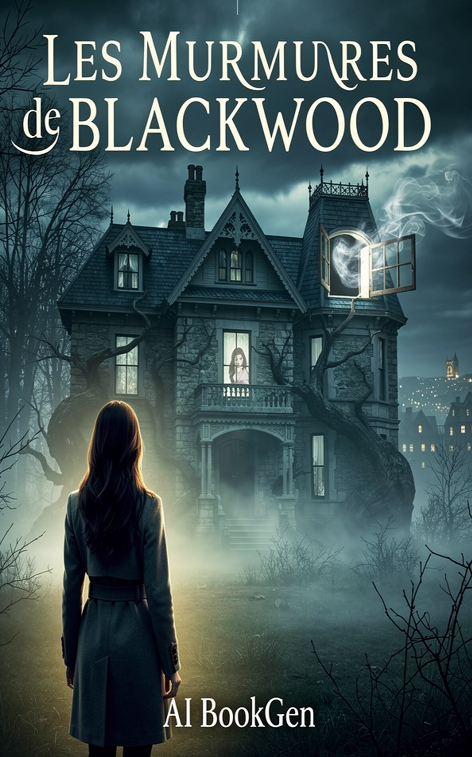 Les Murmures de Blackwood — couverture de livre Mystère généré par LIVRATA (IA)